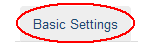 Select Basic Settings tab