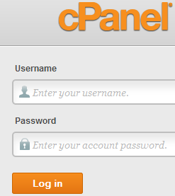 Cpanel login